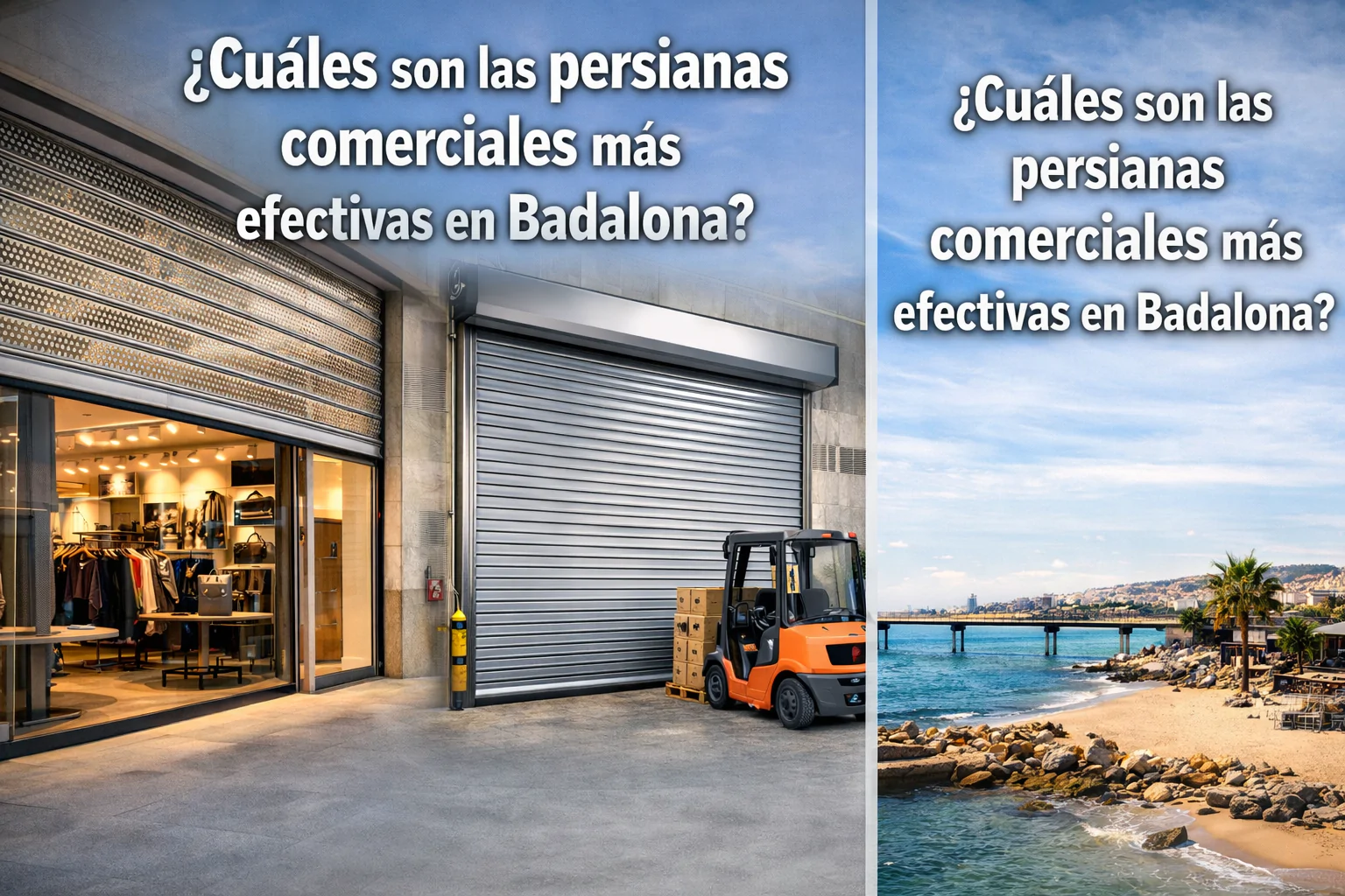 Cuales son las persianas comerciales mas efectivas Badalona - &iquest;Cu&aacute;les son las persianas comerciales m&aacute;s efectivas en Badalona?